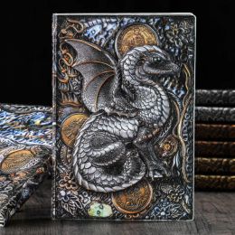 Planners Dainayw 3D Stereo Flying Dragon A5 Notebook Journals Notepads Diary Note Book Paper Art Office School Supplies Gift