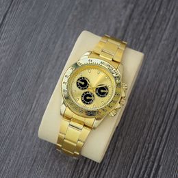 42 Laojia nein Panda di Quarz Stahlband Klassische Business Uhren Sie denselben Stil für Männer und Frauen
