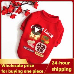 Dog Apparel Clothes. Unique Design Festive Style Pet Year Cats Home Supplies Sweat Clothes Fashion Winter Dog.