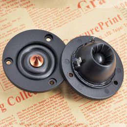 Speakers 2PC 2inch Tweeter 4ohm 30W HIFI Silk Dome Treble Speaker Fever Audio Loudspeaker For Car Modificatio