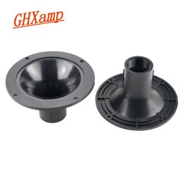 Converter Ghxamp 127mm Tweeter Horn Round Treble Mouth Screw Horn Interface Professional Speaker Abs Plastic Horn Adapter Plate 2pcs