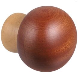 Decorative Figurines Small Wood Music Box Mushroom Wooden Rotating Table Centerpiece