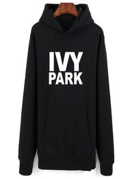 Beyonce IVY Park Fashion Theme Winter Men Hoodies Sweatshirts Set Sleeve Letters Sweatshirt Lady Hoodies Black Casual Clothes Y2009050367