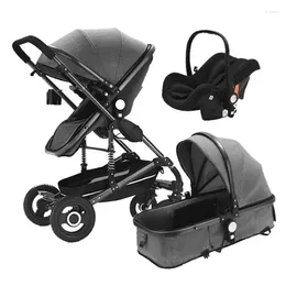 Stroller Parts 2024 Baby 3 In 1 Pram With Car Seat Travel System Born Comfort 0-36 Months