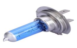 10Pcs H7 6000K Xenon Gas Halogen Headlight Light Lamp Bulbs 55W 12V s its color is Super white5645194