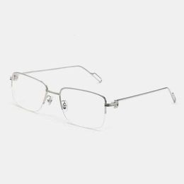 designer sunglasses 10% OFF Luxury Designer New Men's and Women's Sunglasses 20% Off Series 0218 Fashion Half Frame Pure Titanium Myopia Glasses High Quality