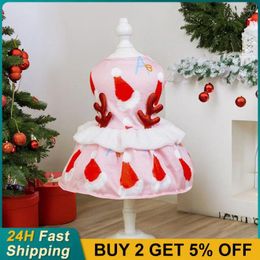 Dog Apparel Warm Transformation Outfit Eye-catching Cute Puppy Christmas Hat Pet Costumes Demand Fashionable Comfortable Security