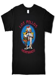 Los Pollos Hermanos T Shirt Men Funny 100 Cotton TShirt O039Neck Short Sleeve Street Tees Shirt XS3XL Casual Printed Tops7804457