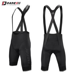 Clothings DAREVIE Cycling Bib Shorts Men Adjustable Pad Men's Cycling Bretelle Korea ASK Lycra Men Cycling Shorts 7.5CM Leg Gripper Pro 6H