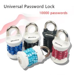 Lock Master Lock 1535D Mini Digits Lock Number Password Combination Padlock Safety Travel Security Lock for Luggage Lock Padlock Gym