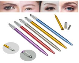 3D Eyebrow Lip Embroidery Microblading Pen Permanent makeup Tattoo Machine Manual Tip Holder Tool6878552