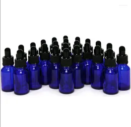 Storage Bottles 24pcs/Lot Cosmetic Serum Bottle 15ml Dropper 15cc Container For Essential Oil Toner