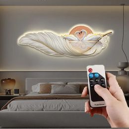 Aesthetic Wall Decoration Paintings Luxury Bedroom 3d Relief Led Interior Modern Home Decor Items Office Accessories 240420