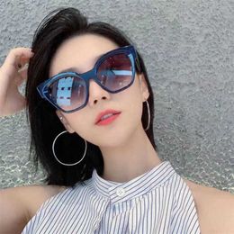 2024 New High Quality New luxury designer P family large frame cat's eye female ins star net red same UV resistant sunglasses OPR172S