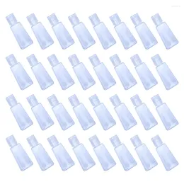 Storage Bottles 40 Pcs Lotion Container Dispenser Bottle Flip Cap Essential Oil Refillable Filling Simple Liquid Small Empty Travel