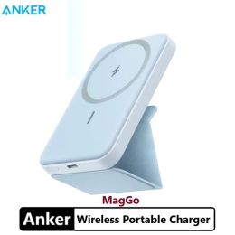 Control Anker 622 Magnetic Battery (MagGo) 5000mAh Foldable Magnetic Wireless Portable Charger and USBC for iPhone 13/12 Series
