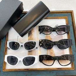 2024 Designer fashion luxury designer sunglasses New BA Home Network Red Tiktok Women's Large Frame Plate Black Versatile Sunglasses BB0278S