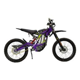 2024 Surron Light Bee x 6000W Bike de sujeira elétrica Mid Drive 60V 40AH Bateria Taloaria Sting Off-Road Enduro Electric Motorcycle com frete grátis