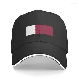 Ball Caps Classic Flag Of Qatar Baseball Cap Men Women Custom Adjustable Adult Dad Hat Hip Hop