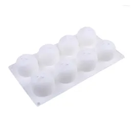 Baking Moulds Cake Moulds 8 Cups Non-stick Muffin Pan Quick Release Orange Cupcake For Pudding Dessert Mousse