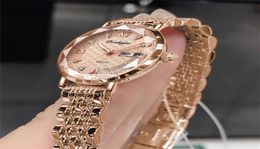 POEDAGAR Watch Women Fashion Luxury Stainless Steel Wristwatch Bracelet Simple Rose Gold Waterproof Luminous Ladies Watches 2206189838764