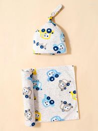 Blankets Baby Swaddling Clothes And Hats Made Of Pure Cotton Soft Comfortable More Colourful Gifts For Born