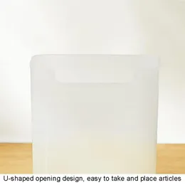 Storage Bottles Space-saving Design Fresh-keeping Box Easy Organization Frosted Durable And Long-lasting Sleek Modern