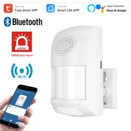 Detector Tuya Smart WiFi PIR Motion Sensor Infrared Induction Detector Security Burglar Alarm Sensor Smart Life APP Control Compatible