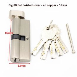 Lock Door Locks Security Lock Cylinders 55 60 65 70 75 80mm for 35 50mm Thickness Door lock for home Core Lock Cylinders 4Keys