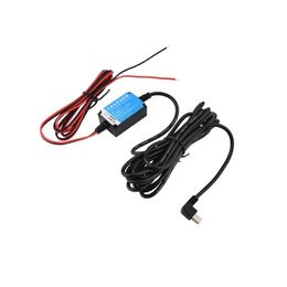 2024 DC 12V To 5V 2A 3.5M Car Charge Cable Mini / Micro USB Hardwire Cord Auto Charging for Dash Cam Camcorder Vehicle DVR for dash cam