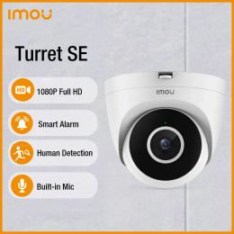 Cameras Dahua Imou Turret SE 4MP H.265 WiFi Camera Human Detection Builtin Mic Alarm Notification ONVIF Smart Indoor Security Camera