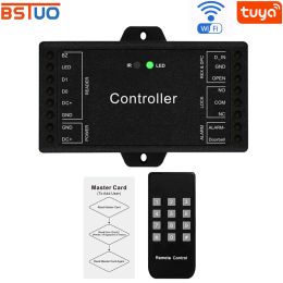 Kits Wifi Tuya APP Mini Single Door Access Control Board Wiegand 26~44 Bits Input 1000 User Mobile Control Access Control Panel