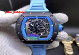 Men039s Watches Cask Case Blue Natural Rubber Waterproof Sports Watch High quality trendy men039s essential watch4908376