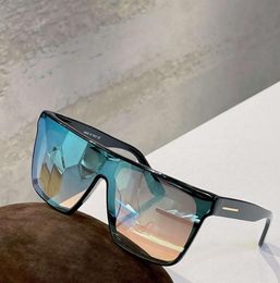 Black Blue Flash Mirror Sunglasses for Men 0709 Pilot Sun Glasses Gafas de sol UV400 Protection Eye Wear Suit All Faces Shape with4872508