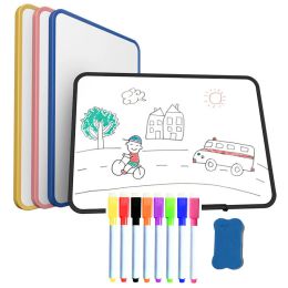Whiteboard Magnetic Double Side Whiteboard A4 Size Erasable Bulletin Board for Notes Drawing Graffiti Writing Kids Office School Supplies
