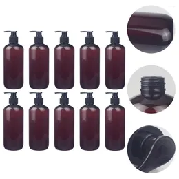 Liquid Soap Dispenser 10 Pcs Squeeze Bottle Refillable Bottles Empty Lotion Plastic Container Pump Foam Hand Shampoo