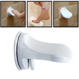 Bath Mats Bathroom Suction Cup Footrest Shower Foot Rest Non-Slip Shaving Leg Pedal Wash Feet Wall Mounted Step Accessories