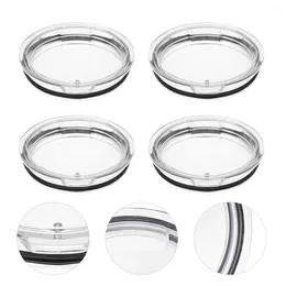 Wine Glasses 4 Pcs Espresso Cup Lid Replacement Lids Cover Mason Jar Covers Tumbler For Tumblers Travel