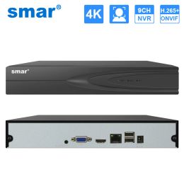 Lens Smar 4K HD 9CH 16CH H.265 CCTV Network Video Recorder For 6MP/8MP IP Camera Security Protection System Onvif Xmeye Cloud NVR