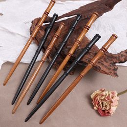 Bambus Knoten Holz Frauen Mädchen Chinesische Tradition Klassische Kultur Stick Pfanne Haarnadel Clip Fork Haarnadel Holz Kopfbedeckung Retro Retro