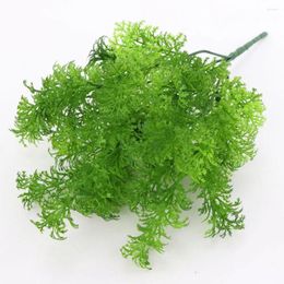 Decorative Flowers Decoration Artificial Plastic Moss Grass Plant Tree Home Office Party Furniture