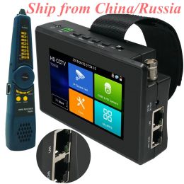 Display 4 Inch 4K HD IP CCTV Tester Monitor AHD CVBS CVI TVI 8MP Camera Testing WIFI PTZ POE 48V Out