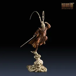 Window Stickers Master Copper Ornaments "Monkey King" Home Furnishing Crafts Ornament Accessories Living Room Decoration