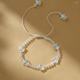 Charm Bracelets Creative Crystal Stone Stars For Women Niche Design Versatile Ladies Wrist Accessories Jewellery 2024 Fashion