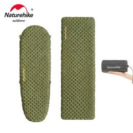 Air Mattress 35 R Value Mat Camping Sleeping Pad Outdoor Ultralight Inflatable Cushion Travel 240306