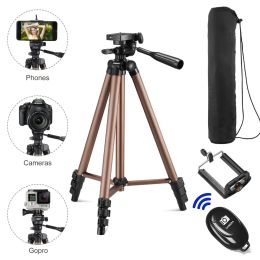 Monopods Tripod for Phone with Remote Control Holder Stand Tripod for Phone Bluetoothcompatible Camera Smartphone Tripods Cam Dslr Mount