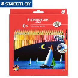 Pencils STAEDTLER Colored Pencil 137 C48 Watersoluble Drawing Pencil Set Office School Stationery Watercolor Pencils Art Supplies