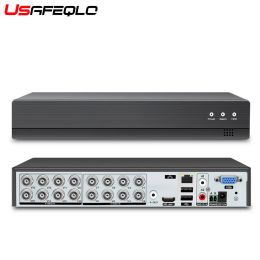 Recorder 16CH 8CH 4CH 5MPN AHD DVR AI H.265 Hybrid 5 Megapixel NVR Digital Video Recorder for 2MP 5MP AHD/TVI/CVI/XVI/IP Cameras