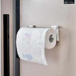 Kitchen Storage Paper Detachable Magnetic Towel Rack Can Absorb Refrigerator Side Wall Roll Holder For Home Decoration