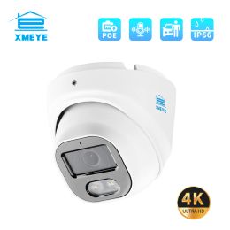 Cameras XMEYE Full Colour POE IP Camera 5MP 4K 8MP F1.0 2.8mm CCTV Security Video WarmLight Surveillance Waterproof ColorVu Darkfighter